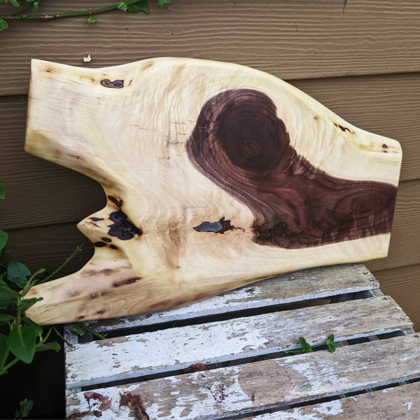 Large Black Walnut Charcuterie Board with Epoxy Resin