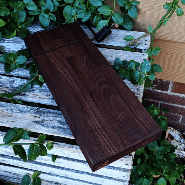 Black Walnut Butcher Block Wood Cheese Slicing Board Wooden Cheese Slicer - Springhill Millworks