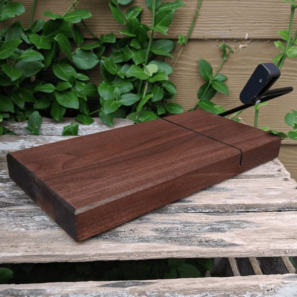 Black Walnut Butcher Block Wood Cheese Slicing Board, Wooden Cheese Slicer (Copy) - Springhill Millworks