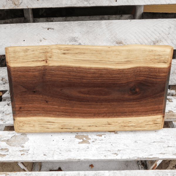 Black Walnut Charcuterie Board with Beveled Edge - Springhill Millworks