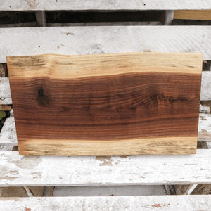 Black Walnut Charcuterie Board with Beveled Edge - Springhill Millworks