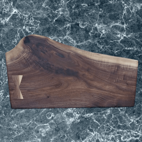 Black Walnut Charcuterie Board with Bow Tie - Springhill Millworks