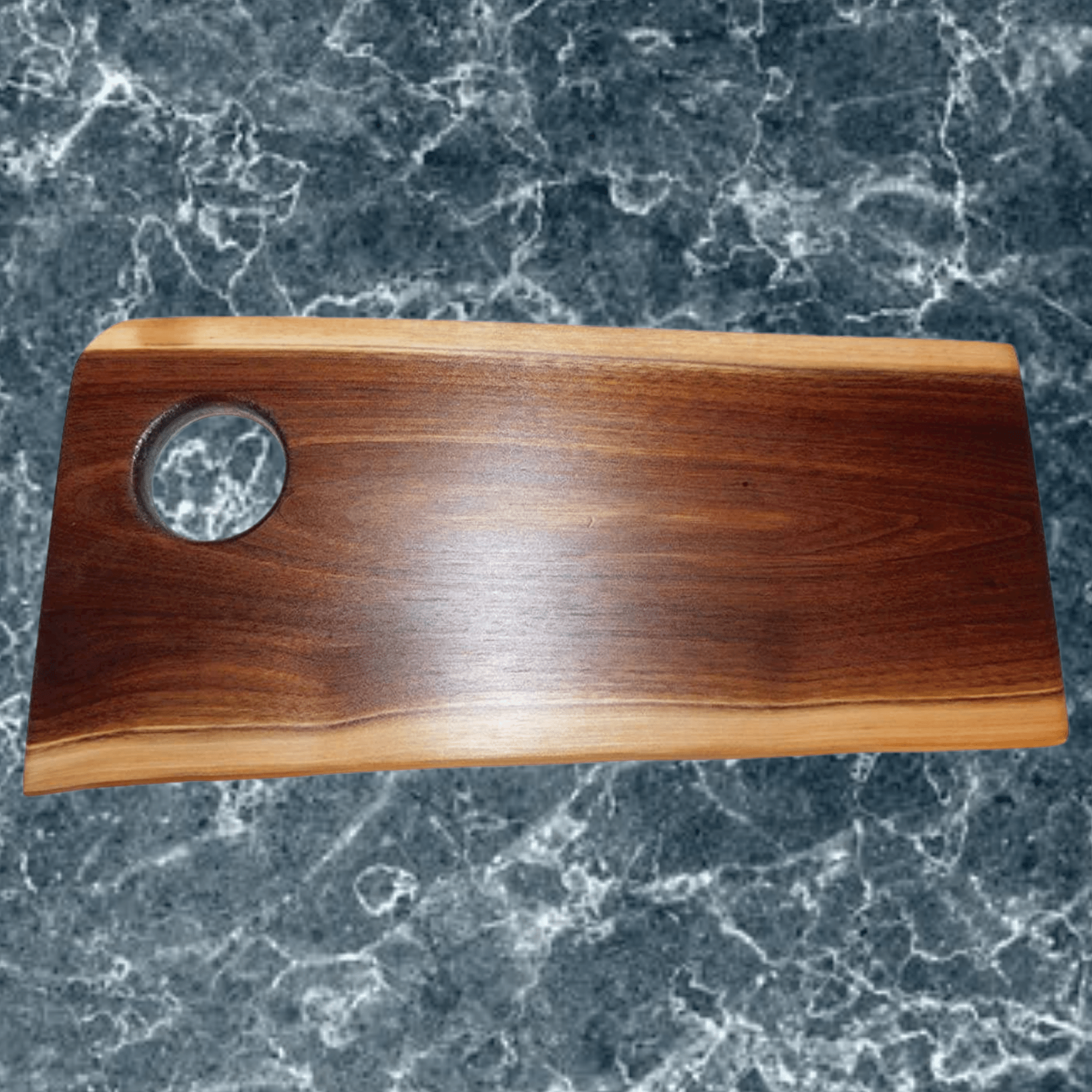 Black Walnut Charcuterie Board With Handle - Springhill Millworks