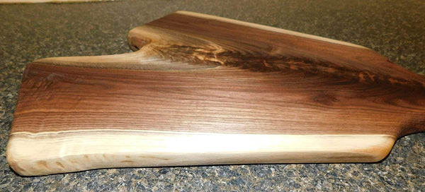 Black Walnut Charcuterie Board With Handle - Springhill Millworks