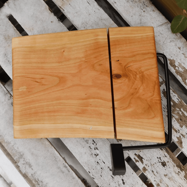 Cherry Wood cheese cutting board.