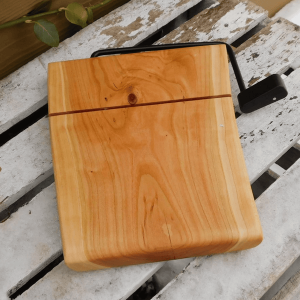 Cherry Wood cheese cutting board.