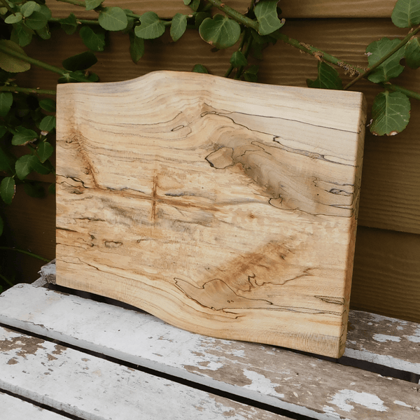 Maple Charcuterie Board with Beveled Edge
