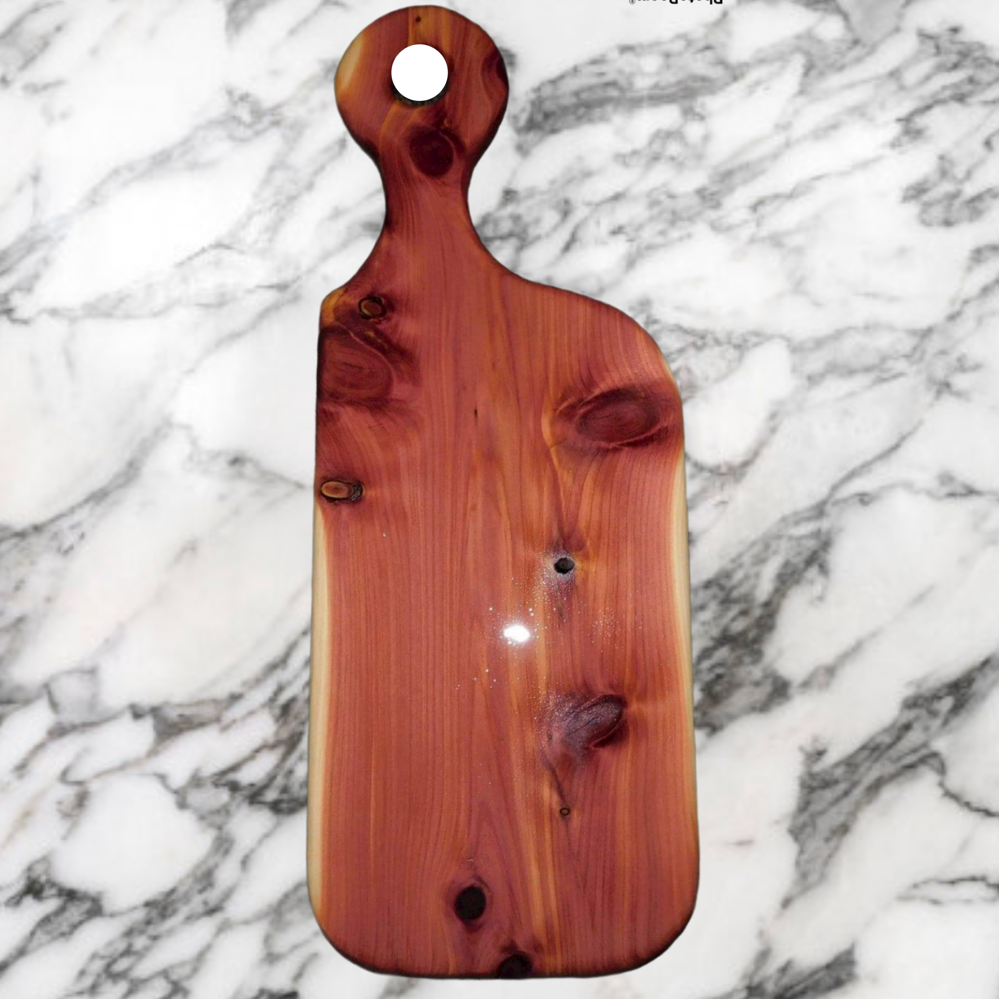 Red Cedar Cutting Board With Handle - Springhill Millworks