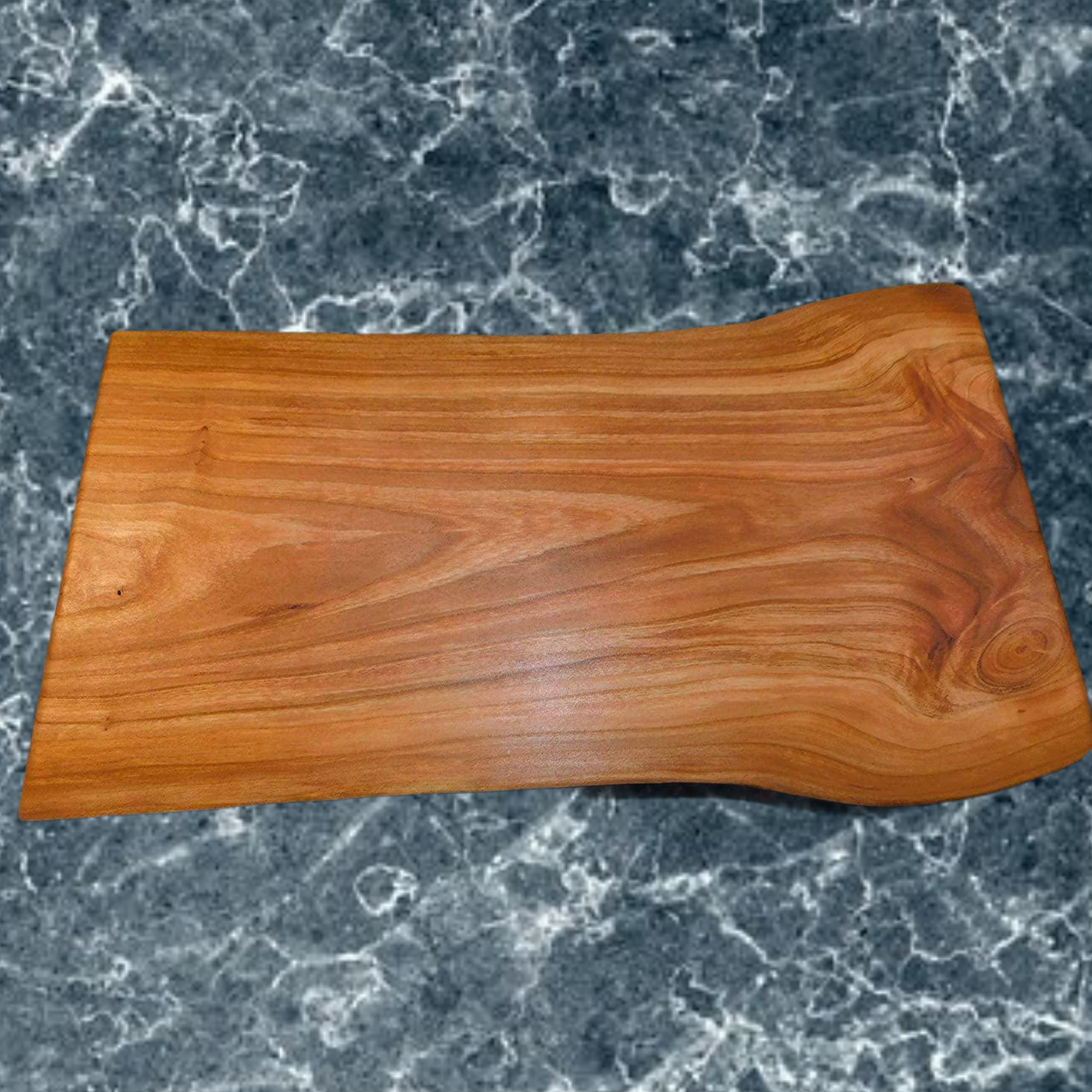 Cherry Wood Live Edge Charcuterie Board - Springhill Millworks