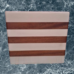 Maple & Mahogany Edge Grain Cutting Board